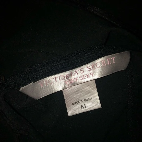 Victoria's Secret Lingerie Cami Top Black Lace - Picture 7 of 8